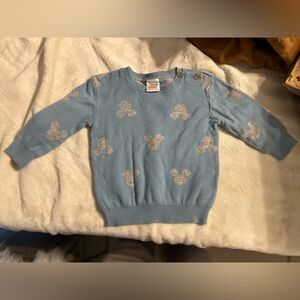 Disney Baby Light Blue Sweater